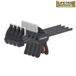 Husky 4.5 In. Micro Trigger Clamp Set (4-Piece) -Husky Tools Shop husky clamp sets 99679 1d 1000