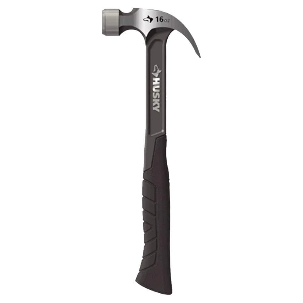 Husky 16 Oz. Steel Curved Claw Hammer 3 Husky 16 Oz. Steel Curved Claw Hammer