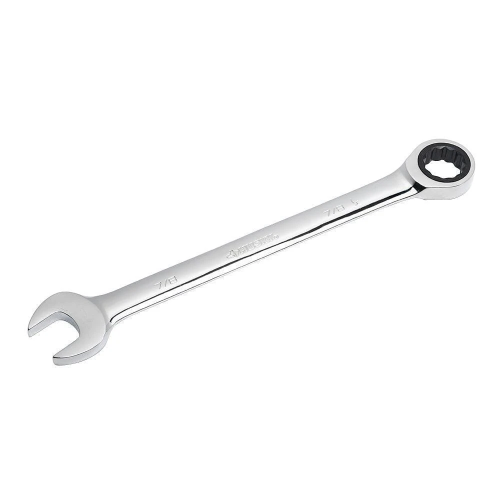 Husky 7/8 In. 12-Point SAE Ratcheting Combination Wrench 3 Husky 7/8 In. 12-Point SAE Ratcheting Combination Wrench