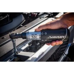Husky 3/8 In. Drive 12-Volt Lithium-Ion Cordless Ratchet -Husky Tools Shop husky cordless ratchets h38cprat 4f 1000
