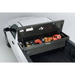 Husky 71 In. Graphite Aluminum Full Size Crossover Truck Tool Box -Husky Tools Shop husky crossover truck tool boxes 102100 65 01 44 1000