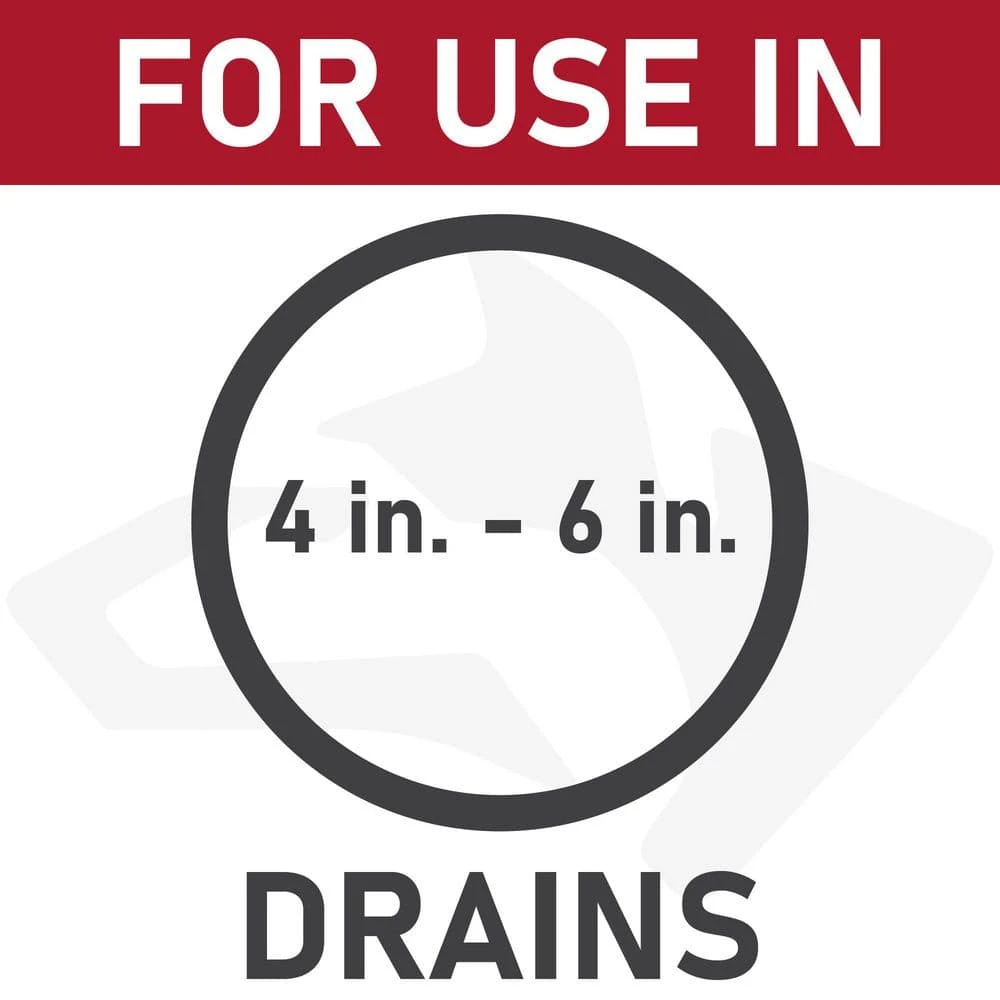 Husky Large Drain Cleaning Bladder – Clears 4 In. To 6 In. Pipes With Garden Hose Water Pressure 4 Husky Large Drain Cleaning Bladder – Clears 4 In. To 6 In. Pipes With Garden Hose Water Pressure - Image 2