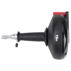 Husky 15 Ft. Manual Drain Snake Compact Drum Auger For Sink, Shower And Tub Clogs -Husky Tools Shop husky drain snakes 410 186 0111 1f 1000