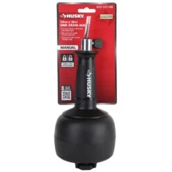 Husky 10 Ft. Rust Resistant Steel Sink Auger With Foldable Handle And Molded Case For Kitchen And Bathroom Use -Husky Tools Shop husky drain snakes 410 235 0111 1f 1000