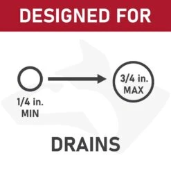 Husky 10 Ft. Rust Resistant Steel Sink Auger With Foldable Handle And Molded Case For Kitchen And Bathroom Use -Husky Tools Shop husky drain snakes 410 235 0111 40 1000