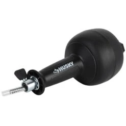 Husky 10 Ft. Rust Resistant Steel Sink Auger With Foldable Handle And Molded Case For Kitchen And Bathroom Use