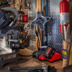 Husky 15 Ft. Extension Cord Reel With 4 Outlets, Black -Husky Tools Shop husky extension cord reels hks0415cr 31 1000