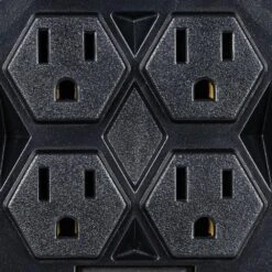 Husky 15 Ft. Extension Cord Reel With 4 Outlets, Black -Husky Tools Shop husky extension cord reels hks0415cr c3 1000