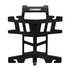 Husky 150 Ft. 16/3 Heavy Duty Extension Cord Reel Storage Holder, Black