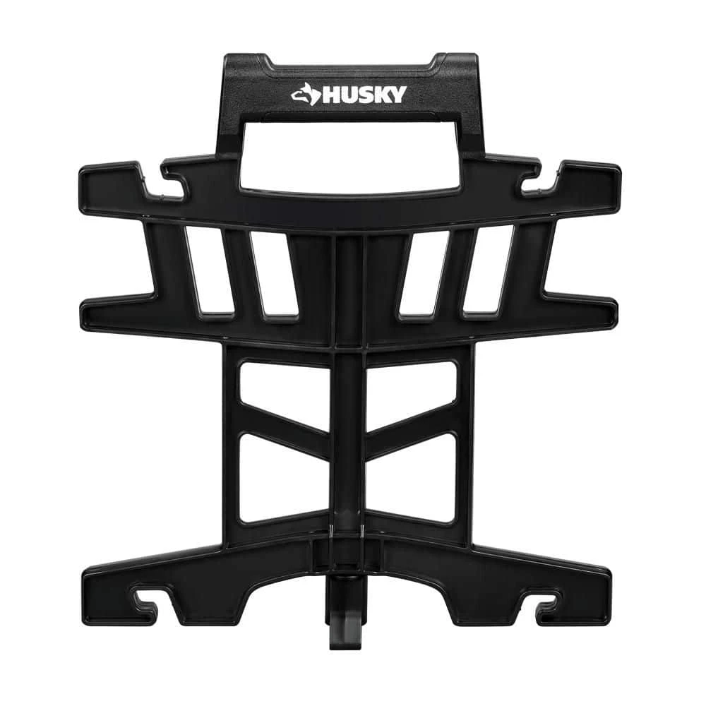 Husky 150 Ft. 16/3 Heavy Duty Extension Cord Reel Storage Holder, Black 3 Husky 150 Ft. 16/3 Heavy Duty Extension Cord Reel Storage Holder, Black