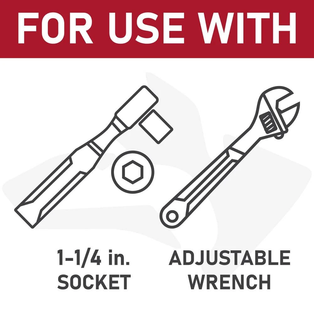 Husky Tub Drain Remover & Installation Tool 4 Husky Tub Drain Remover & Installation Tool - Image 2