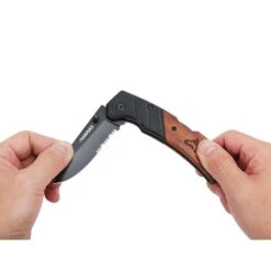 Husky 2.875 Steel Dual Edge Clip Point Folding Knife -Husky Tools Shop husky folding knives 99741 44 1000