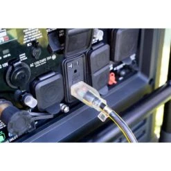 Husky VividFlex 100 Ft. 14/3 Gauge Medium Duty Indoor/Outdoor Extension Cord With Lighted End, Yellow -Husky Tools Shop husky general purpose cords 23100hy d4 1000