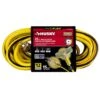 Husky VividFlex 25 Ft. 12/3 Heavy Duty Indoor/Outdoor Triple Tap Extension Cord With Lighted Ends, Yellow -Husky Tools Shop husky general purpose cords 26025hy 64 1000