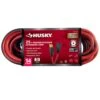 Husky 25 Ft. 14/3 Medium Duty Indoor/Outdoor Extension Cord, Red/Black -Husky Tools Shop husky general purpose cords 63025hy 64 1000