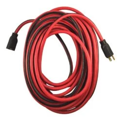 Husky 50 Ft. 14/3 Medium Duty Indoor/Outdoor Extension Cord, Red/Black -Husky Tools Shop husky general purpose cords 63050hy 40 1000