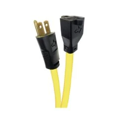 Husky 25 Ft. 12/3 Extension Cord, Yellow