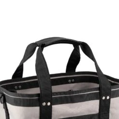 Husky 14 In. 5 Pocket Open Top Tote Tool Bag -Husky Tools Shop husky grey husky tool bags hd60089 th 4f 1000