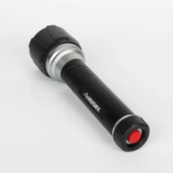 Husky 1500 Lumens LED Virtually Unbreakable Aluminum Flashlight -Husky Tools Shop husky handheld flashlights 18fl0201 44 1000