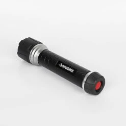 Husky 600 Lumens LED Virtually Unbreakable Aluminum Flashlight -Husky Tools Shop husky handheld flashlights 19fl0603 44 1000