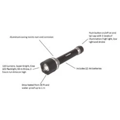 Husky 120 Lumens Virtually Unbreakable Flashlight -Husky Tools Shop husky handheld flashlights 99290 d4 1000