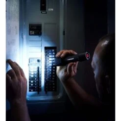 Husky 500 Lumens Tough Stainless Steel Core Multi-Setting LED Flashlight, Impact And Water Resistant With Batteries -Husky Tools Shop husky handheld flashlights hsk1pak500psf1 1f 1000