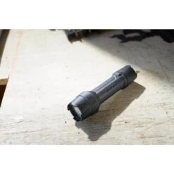 Husky 500 Lumens Tough Stainless Steel Core Multi-Setting LED Flashlight, Impact And Water Resistant With Batteries -Husky Tools Shop husky handheld flashlights hsk1pak500psf1 40 1000