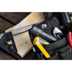 Husky 500 Lumens Tough Stainless Steel Core Multi-Setting LED Flashlight, Impact And Water Resistant With Batteries -Husky Tools Shop husky handheld flashlights hsk1pak500psf1 66 1000