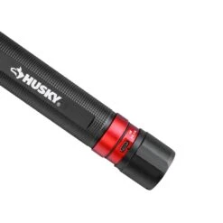 Husky 1500 Lumens Dual-Power Focusing LED Rechargeable Flashlight 3 Modes With USB Port And Rechargeable Battery -Husky Tools Shop husky handheld flashlights hsky1500dpfl 4f 1000