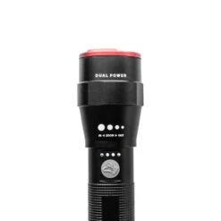 Husky 1500 Lumens Dual-Power Focusing LED Rechargeable Flashlight 3 Modes With USB Port And Rechargeable Battery -Husky Tools Shop husky handheld flashlights hsky1500dpfl c3 1000