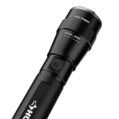Husky 5000 Lumens Dual Power LED Rechargeable Focusing Flashlight With Rechargeable Battery And USB-C Cable Included -Husky Tools Shop husky handheld flashlights hsky5000dpfl 4f 1000