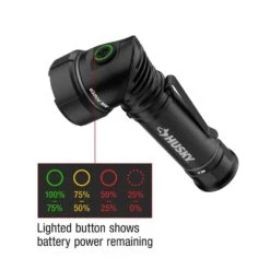 Husky 750 Lumens Dual Power LED Swivel-Head Rechargeable Flashlight With Pocket Clip And Rechargeable Battery -Husky Tools Shop husky handheld flashlights hsky750dpswf c3 1000