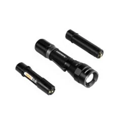 Husky 1200 Lumens Dual Power LED Rechargeable Focusing Flashlight -Husky Tools Shop husky handheld flashlights pvl flt 0020 c3 1000