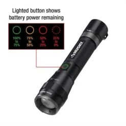 Husky 3000-Lumens Dual Power LED Rechargeable Tactical Focusing Handheld Flashlight -Husky Tools Shop husky handheld flashlights pvl flt 0023 fa 1000
