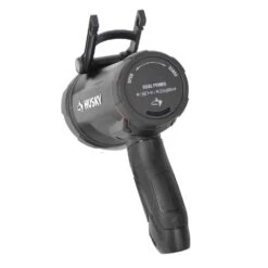 Husky 1500 Lumens Dual Power Rechargeable Handheld Spotlight -Husky Tools Shop husky handheld spotlights 90655 66 1000