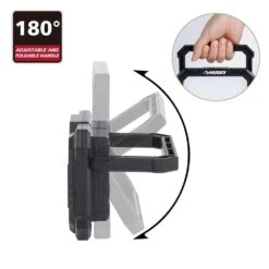 Husky 1200 Lumens Rechargeable Magnetic Utility Light (2-Pack ) -Husky Tools Shop husky handheld spotlights 90836 1d 1000