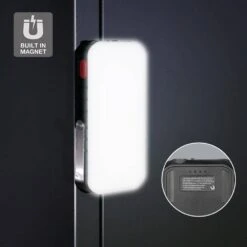 Husky 500 Lumens 3-in-1 Rechargeable Utility Light With 10000 MAh Power Bank -Husky Tools Shop husky handheld spotlights 91400 66 1000