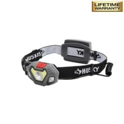 Husky 4AAA 300-Lumen LED Dual Beam Unbreakable Headlight