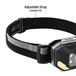 Husky 850 Lumens Dual-Power LED Rechargeable Headlamp -Husky Tools Shop husky headlamps pvl hlp 0006 76 1000
