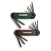 Husky Ball End Folding Hex Key (9-Pieces SAE And 8-Pieces MM) 1 Husky Ball End Folding Hex Key (9-Pieces SAE And 8-Pieces MM) -Husky Tools Shop husky hex key sets hbefhksm17pc 06 64 1000