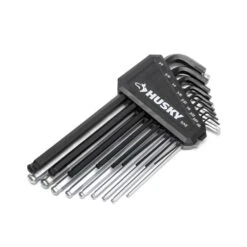 Husky BITE SAE/Metric Non-Slip Hex Key Set (18-Piece) -Husky Tools Shop husky hex key sets hblahk18 a0 1000