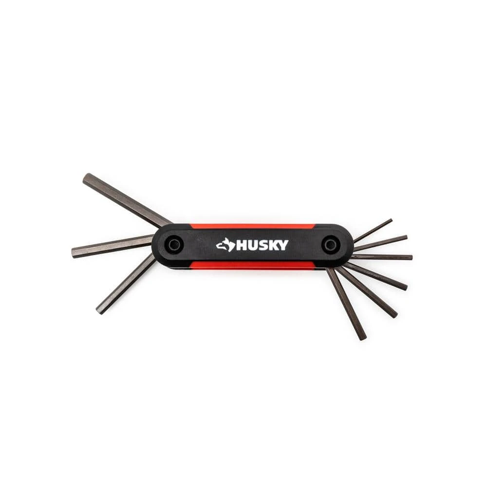 Husky Folding Hex Key Set, SAE (9-Piece) 3 Husky Folding Hex Key Set, SAE (9-Piece)