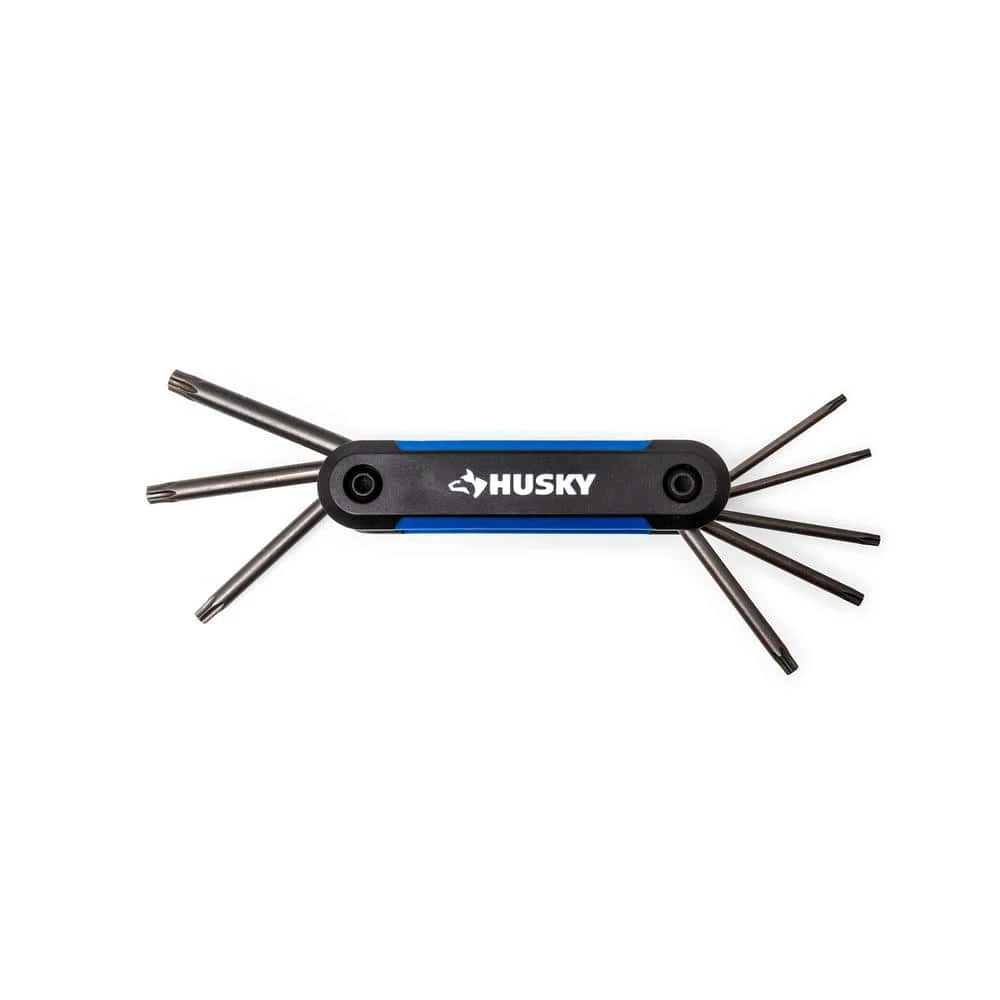 Husky Folding Hex Key Set, Torx (8-Piece) 3 Husky Folding Hex Key Set, Torx (8-Piece)