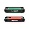 Husky Mini Folding Hex Key Set (9-Piece SAE, 8-Piece MM) 2 Husky Mini Folding Hex Key Set (9-Piece SAE, 8-Piece MM) -Husky Tools Shop husky hex key sets hmfhksm17pcn 06 64 1000