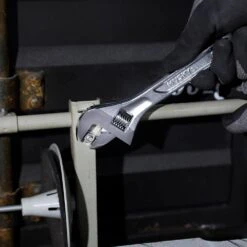 Husky 3-Piece, Adjustable Wrench Set And 2-Piece Groove Joint Pliers Set -Husky Tools Shop husky home tool kits 90967 a0 1000