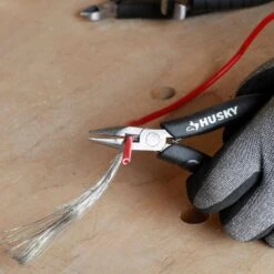 Husky 4-Piece, Pliers Set And 3-Piece Precision Pliers Set -Husky Tools Shop husky home tool kits 90969 31 1000