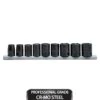 Husky 3/8 In. Drive Standard Metric 6-Point Impact Socket Set (9-Piece) -Husky Tools Shop husky impact socket sets h3dimsm9pc 64 1000