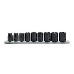 Husky 3/8 In. Drive Standard Metric 6-Point Impact Socket Set (9-Piece) -Husky Tools Shop husky impact socket sets h3dimsm9pc 76 1000