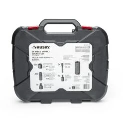 Husky 1/2 In. Drive SAE/Metric 6-Point Impact Socket Set (64-Piece) -Husky Tools Shop husky impact socket sets h64imps 4f 1000