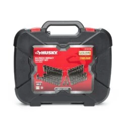 Husky 1/2 In. Drive SAE/Metric 6-Point Impact Socket Set (64-Piece) -Husky Tools Shop husky impact socket sets h64imps c3 1000